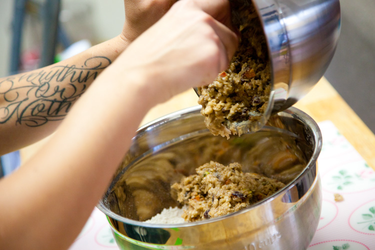 Vegan Granola Cookies