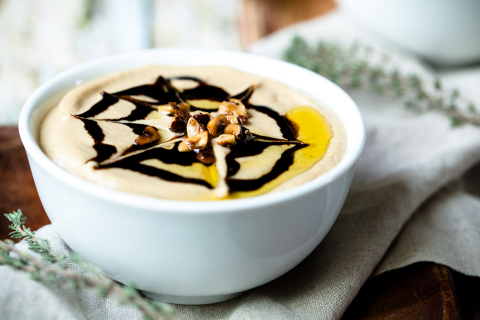 CREAMY Roasted Sunchoke Soup with Toasted Hazelnuts | Healthy, flavorful, and hearty | The PERFECT Fall Soup | Vegan + Gluten-free