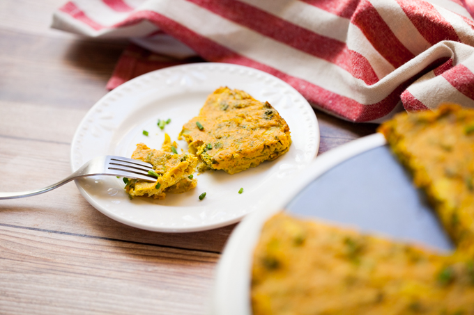 EASY Vegan Frittata with Broccoli & Leeks! Healthy, delicious, and gluten-free | The PERFECT brunch recipe | Make the day before and bake in the morning for a quick breakfast