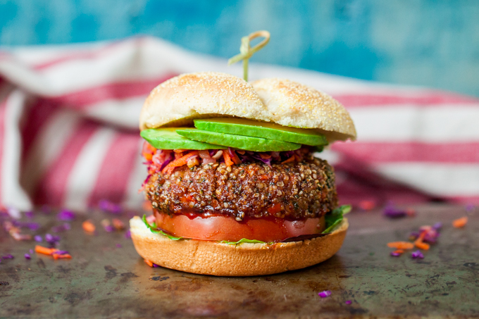 INCREDIBLE Korean BBQ Veggie Burgers | Sweet, savory, and just a bit spicy | Vegan + Gluten-free | Perfect healthy recipe for lunch or dinner
