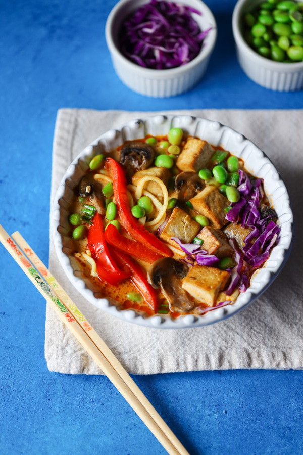 Discover the ultimate High Protein Vegan Ramen recipe! Perfect for fitness enthusiasts, this plant-based delight is packed with nourishing ingredients, offering a delicious way to fuel your body. Dive into a bowl of rich flavors and wholesome goodness. #HighProtein #VeganRecipe #PlantBased